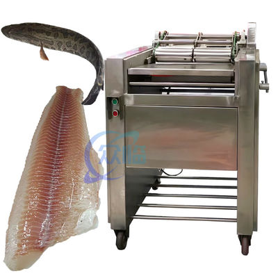 Καλή τιμή 20-30pcs/Min Μηχανή Απομάκρυνσης Δέρματος Ψαριών, Πολυπρόσθετη Μηχανή Απολέπισης Σαλμονιού online