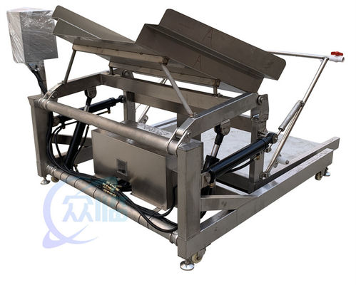 Μηχανή επεξεργασίας γαρίδας 380V 50Hz Πολυλειτουργική 2100x1560x1300mm