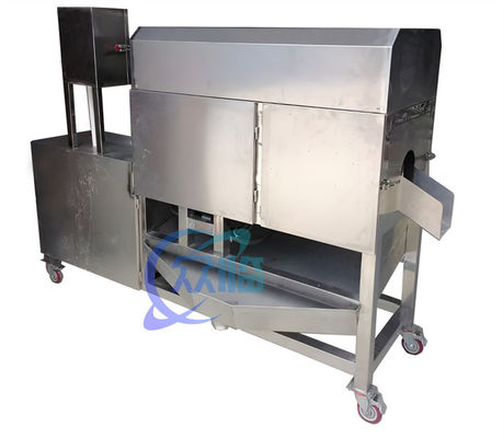 380V 50Hz αυτόματη μηχανή για ψάρια, πρακτική μηχανή καθαρισμού βισκεράς ψαριών