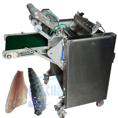 Καλή τιμή 300-400KG/H Μηχανή αποδυνάμωσης ψαριών 1200x600x930mm Για βιομηχανικά online