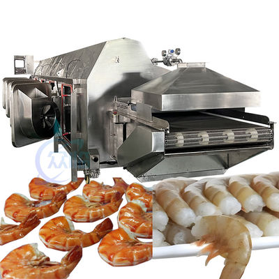 Φρούτα και λαχανικά blanching μηχανή καλαμάρι γαρίδες blanching μηχανή Sushi γαρίδες Production Line Sushi γαρίδες μηχανή