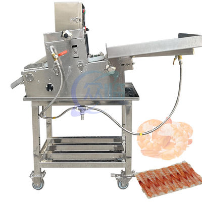 Καλή τιμή 60-80pcs/Min μαγειρευμένος κόπτης κοιλιών γαρίδων σουσιών τεμνουσών μηχανών σουσιών γαρίδων σε απευθείας σύνδεση