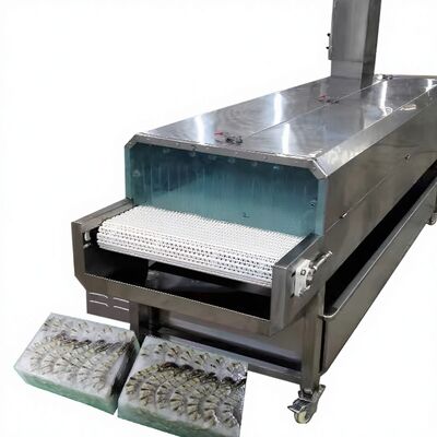 Καλή τιμή Αυτόματο CE Depanning Machine for Frozen Fish Grimp Processing Seafood 380V 50Hz Automatic Tray Separator σε απευθείας σύνδεση