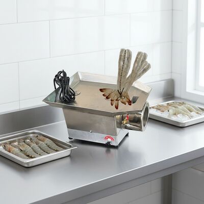 Καλή τιμή Zolim Shrimp Cutting Machine Automatic Shrimp Cutter 0,12kw Shrimp Peeling Machine Fast Shrimp Ez Peeler Prawn Equipment online